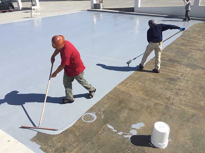 VS Waterproofing Team at Work
